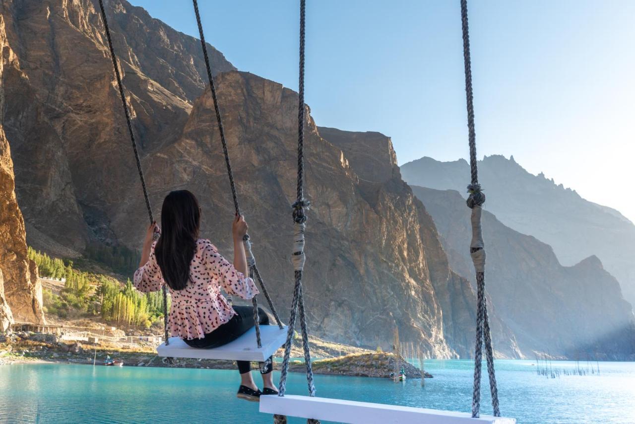 Luxus Hunza Attabad Lake Resort Karimabad  Dış mekan fotoğraf